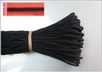 Шнур обувной 100м Кручёный чёрный (10)