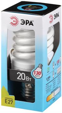 Энергосберегающая лампа "Эра" F-SP 20W Е27 (12/48) /Яркий свет 842/
