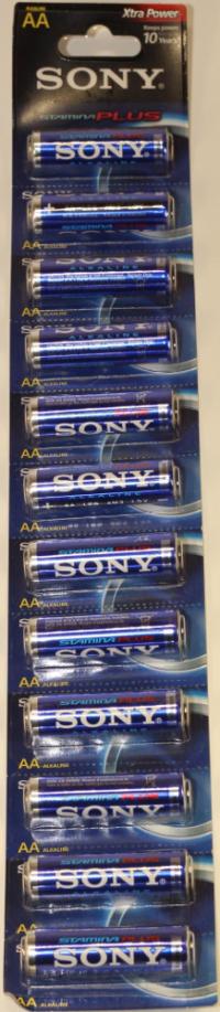 Батарейка "Sony" AA LR6 бл12 (12/288)