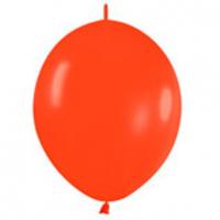 Шары воздушные Линколун 12" Пастель Orange d33см (100/10000) оранжевые