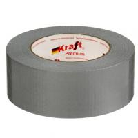 Клейкая лента армированная "Kraft" серая ТПЛ 48мм*40м 150мкм (36)
