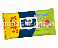 Салфетки влажные "Emily Style" Тропические фрукты 120шт 140*190мм (12) - купить в Тамбове