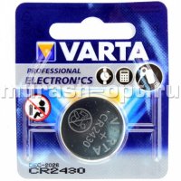 Батарейка "Varta" 2430 бл1 (1/10/100) - купить в Тамбове