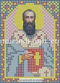 Набор для вышивания бисером Святой Василий Великий 7,3*10,5см (1)  - купить в Тамбове