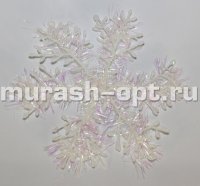 Снежинка резиновая d15см 2шт (10/100) - купить в Тамбове