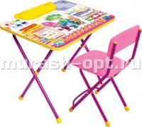 Комплект детской мебели 2 "Фикси Знайка" стол + стул (1) - купить в Тамбове