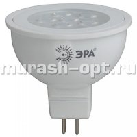 Светодиодная лампа "Эра" MR16 8W GU5.3 (10) /Мягкий свет 827/ - купить в Тамбове