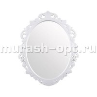 Зеркало в рамке "Ажур" 585*470мм белое (7) - купить в Тамбове