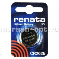 Батарейка "Renata" 2025 бл1 (10/300) - купить в Тамбове