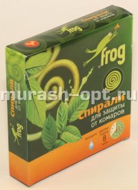 Спираль от комаров "Frog" 10шт без запаха (60) - купить в Тамбове