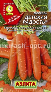 Семена моркови "Детская радость" 2гр /Аэлита/ (20) Цветной пакет - купить в Тамбове