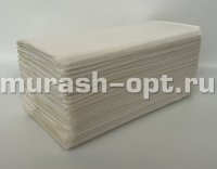 Полотенца бумажные "Lotti - PROFF" 1 слой V-сложение 230*230мм 35гр 250 листов (20) /белые/ - купить в Тамбове