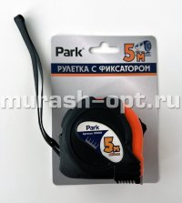 Рулетка "Park" с прорезиненным ударопрочным корпусом 5м*25мм (12) - купить в Тамбове