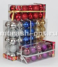 Новогодние игрушки Шары 20шт d5см (1) - купить в Тамбове