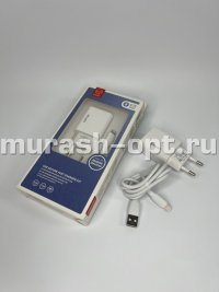 Сетевое зарядное устройство  "NGY" USB - для  iPhone 5 - 13 1м 2.4-3.0A (100)  - купить в Тамбове
