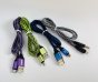 Кабель "Gerlax" USB - microUSB 3А (100) /тканевая оплётка чёрная 1 метр/  - купить в Тамбове