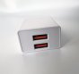 Сетевое зарядное устройство "Gerlax" 2 USB 5V 3A (100/500) /корпус белый/  - купить в Тамбове