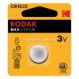 Батарейка "Kodak" Max Lithium CR1632 бл1 (12)  - купить в Тамбове