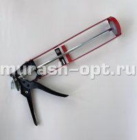 Пистолет "ЕРМАК" для герметика с металлическим фиксатором полукорпусной скелетный (6) - купить в Тамбове