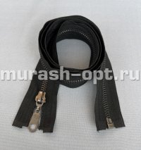 Молния металлическая разъёмная 75см 1замок чёрная (10/50) - купить в Тамбове