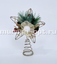 Новогодняя Звезда на елку 15*15см (1) - купить в Тамбове