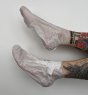 Маска-носочки для ног "SADOER" восстанавливающая от трещин и шелушения с ЭКСТРАКТОМ КОЗЬЕГО МОЛОКА (30)  - купить в Тамбове