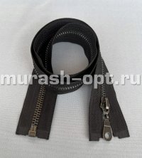 Молния металлическая разъёмная 85см 1замок чёрная (10/50) - купить в Тамбове