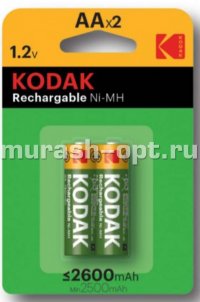 Аккумулятор "Kodak" AAA R03 650mAh бл2 (2/20) - купить в Тамбове