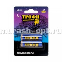 Аккумулятор "Трофи" AA R6 2100mAh бл2 (2/20) - купить в Тамбове