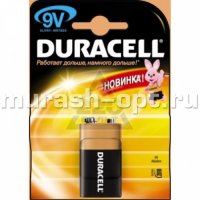 Батарейка "Duracell" 6LR61 бл1 (10/30) Крона - купить в Тамбове