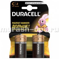Батарейка "Duracell" C LR14 бл2 (2/20) - купить в Тамбове