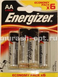 Батарейка "Energizer" AA LR6 бл6 (6/72) - купить в Тамбове