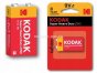 Батарейка "Kodak" Super Heavy Duty Zinc 9V 6F22 бл1 (10/50) Крона  - купить в Тамбове