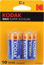 Батарейка "Kodak" Max Super Alkaline C LR14 бл2 (2/20)  - купить в Тамбове