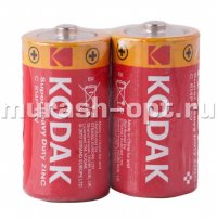Батарейка "Kodak" Super Heavy Duty Zinc D R20 /2 (2/24/144) - купить в Тамбове