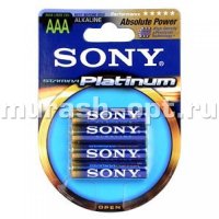 Батарейка "Sony" AAA LR03 бл4 (4/48/192) - купить в Тамбове