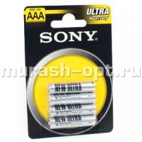 Батарейка "Sony" AAA R03 бл4 (4/48/240) - купить в Тамбове