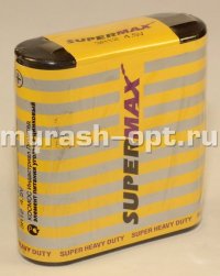 Батарейка "SuperMax" 3R12 /1 (12 Квадратная - купить в Тамбове