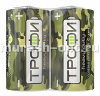 Батарейка "Трофи" Heavy Duty Zinc Классика C R14 /2 (2/24/120) - купить в Тамбове