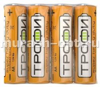 Батарейка "Трофи" Super Duty Zinc  AA R6 /4 (4/60/1200) - купить в Тамбове
