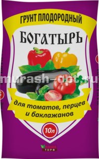 Грунт "Богатырь" Для томатов 10л (Ламаторф) (5) - купить в Тамбове