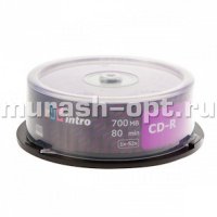 Оптический диск CD-R "Intro" 700MB 52x CP25 (25/500) - купить в Тамбове