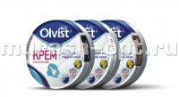 Крем краска для обуви "Olvist" жестяная банка 50мл чёрный (12/288) - купить в Тамбове
