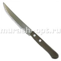 Нож "Tramontina" 5" с деревянной ручкой и маленькими зубцами 21см (12/60/600) - купить в Тамбове