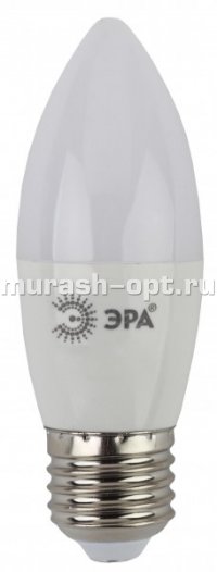 Светодиодная лампа "Эра" B35 9W E27 (10) /Нейтральный белый свет 840/ - купить в Тамбове
