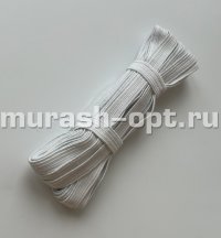 Резинка для вздежки 10мм*5м белая (20/100/600) - купить в Тамбове