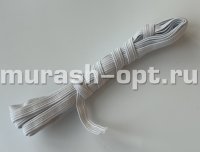 Резинка для вздежки плотная 8мм*5м белая (10/600) - купить в Тамбове