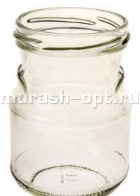 Банка стеклянная "Горшочек" 0,25л винтовая горловина 1-66 (40) - купить в Тамбове
