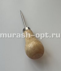 Шило с деревянной ручкой 100мм (40) - купить в Тамбове