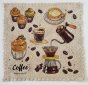 Салфетка из микрофибры для уборки 30*30см (5/30) /кофе/  - купить в Тамбове